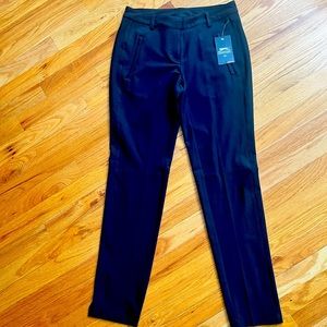 Slazenger ladies golf pants in size 2, with hydro-dri technology in black